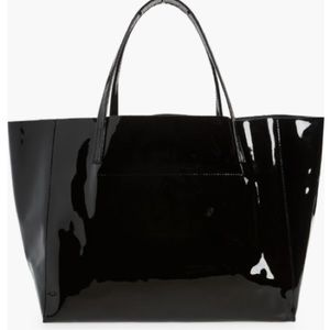 Kurt Geiger Violet patent Horizontal Tote